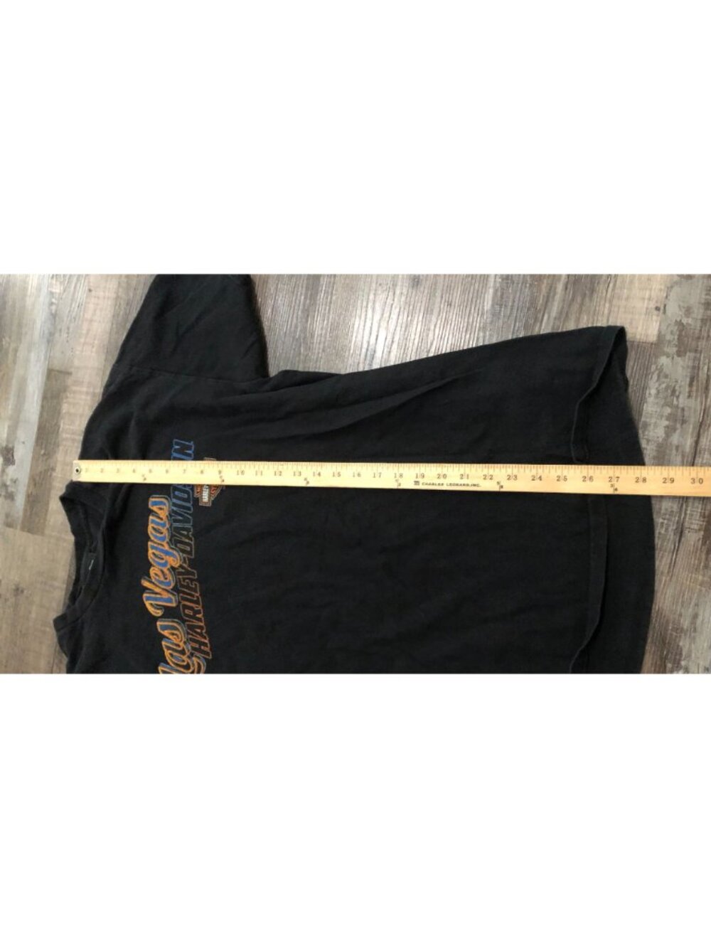Harley Davidson Las Vegas Nevada Mens XL Black Double Sided Tee T Shirt - Picture 6 of 6